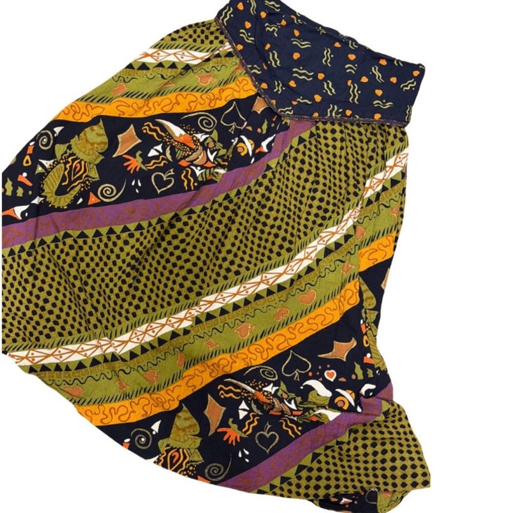 True Vintage 90s Boho Whimsy Midi Skirt - Picture 11 of 12